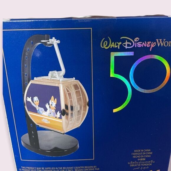 NIB Disney 50th Anniversary Skyliner Ornament with stand - Picture 1 of 6
